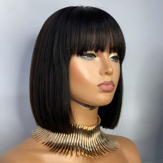 Fine 1A Hair - Straight and Natural Wig